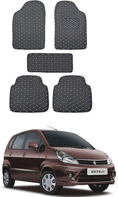 MATIES Leatherite Standard Mat For  Maruti Zen Estilo(Black)