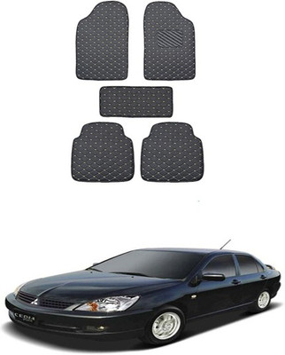 MATIES Leatherite Standard Mat For  Universal For Car(Black)