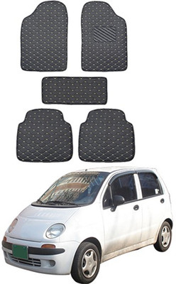 AYW Leatherite 5D Mat For  Daewoo Matiz(Black)