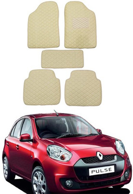 MATIES Leatherite Standard Mat For  Universal For Car(Beige)