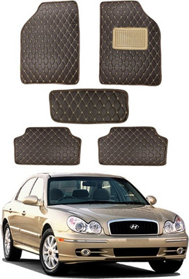 RKPSP Leatherite 5D Mat For  Universal For Car(Brown)