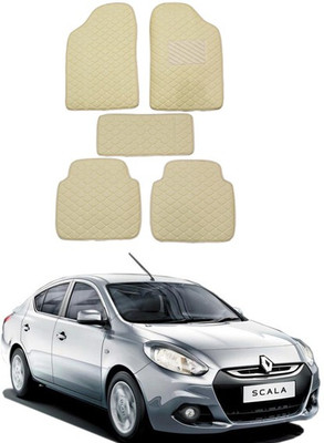 AYW Leatherite 5D Mat For  Renault Scala(Beige)