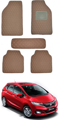 MATIES Leatherite Standard Mat For  Universal For Car(Brown)