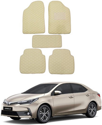 MATIES Leatherite Standard Mat For  Universal For Car(Beige)