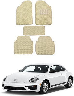 MATIES Leatherite Standard Mat For  Universal For Car(Beige)
