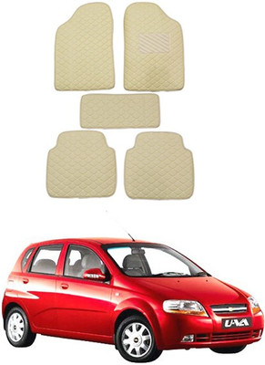 RKPSP Leatherite 5D Mat For  Universal For Car(Beige)