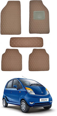 RKPSP Leatherite 5D Mat For  Universal For Car(Brown)