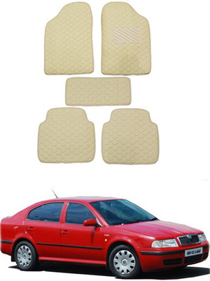 MATIES Leatherite Standard Mat For  Universal For Car(Beige)