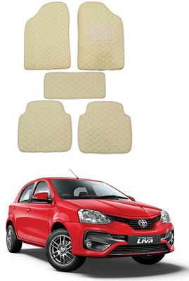 MATIES Leatherite Standard Mat For  Universal For Car(Beige)