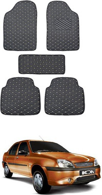 RKPSP Leatherite 5D Mat For  Ikon(Black)