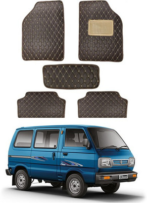 MATIES Leatherite Standard Mat For  Universal For Car(Brown)