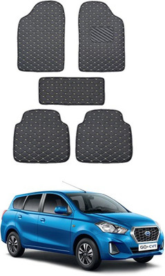 AYW Leatherite 5D Mat For  Datsun Go+(Black)