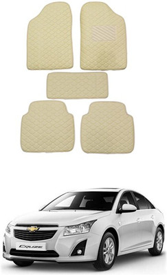 MATIES Leatherite Standard Mat For  Universal For Car(Beige)