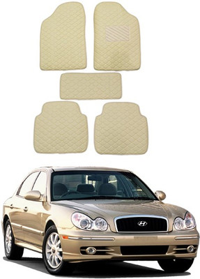 RKPSP Leatherite 5D Mat For  Universal For Car(Beige)