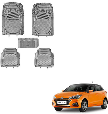 SEMAPHORE PVC Standard Mat For  Hyundai Elite i20(Grey, White)