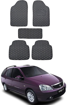 RKPSP Leatherite 5D Mat For  Tata Indigo(Black)