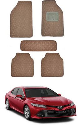 RKPSP Leatherite 5D Mat For  Universal For Car(Brown)