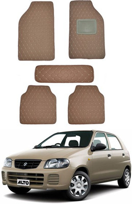 RKPSP Leatherite 5D Mat For  Maruti Suzuki Alto(Brown)