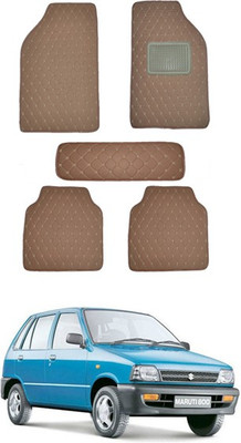 MATIES Leatherite Standard Mat For  Universal For Car(Brown)