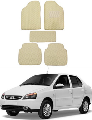 RKPSP Leatherite 5D Mat For  Tata Indigo Marina(Beige)