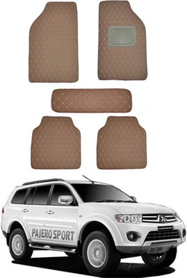 MATIES Leatherite Standard Mat For  Universal For Car(Brown)