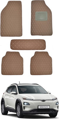 MATIES Leatherite Standard Mat For  Universal For Car(Brown)