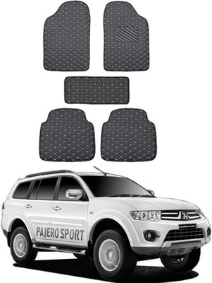 MATIES Leatherite Standard Mat For  Universal For Car(Black)