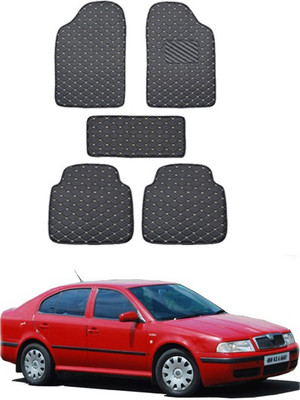 RKPSP Leatherite 5D Mat For  Universal For Car(Black)