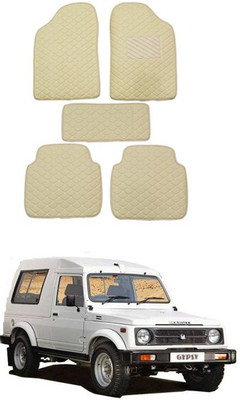 RKPSP Leatherite 5D Mat For  Maruti Suzuki Gypsy(Beige)