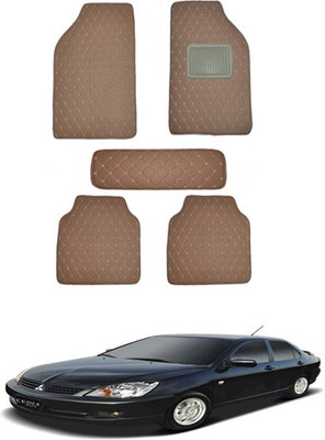 RKPSP Leatherite 5D Mat For  Universal For Car(Brown)
