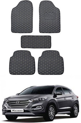 RKPSP Leatherite 5D Mat For  Universal For Car(Black)