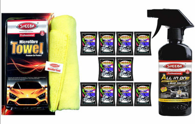 Sheeba Liquid Car Polish for Exterior(300 ml)