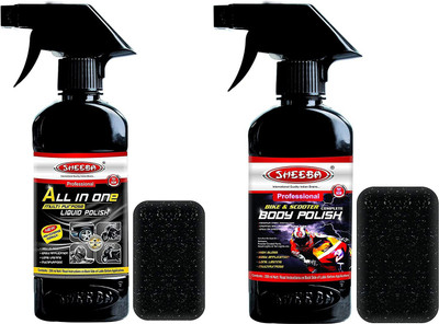 Sheeba Liquid Car Polish for Exterior(400 ml)