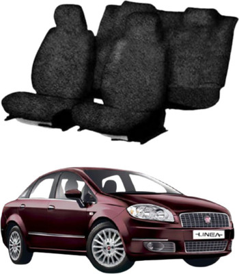 Chiefride Cotton Car Seat Cover For Fiat Linea(All Detachable Headrest, 5 Seater, 2 Back Seat Head Rests)