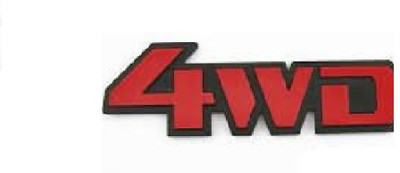 Cloudsale Emblem for Car(Red, Black)