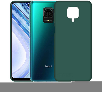 CASE CREATION Back Cover for Xiaomi Redmi Note 9 Pro Max(Green, Shock Proof, Silicon, Pack of: 1)