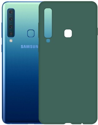 CASE CREATION Back Cover for New Samsung Galaxy A9 2018 (2019) Solid Colorful Premium Feel Matte Finish(Green, Grip Case, Pack of: 1)