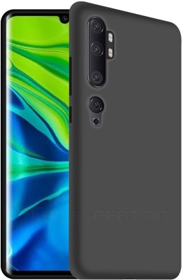 CASE CREATION Back Cover for Xiaomi Redmi Note 10 Pro(Black, Shock Proof, Silicon, Pack of: 1)