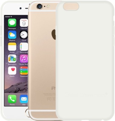 CASE CREATION Back Cover for Apple iPhone 6 2019 Liquid Silicon OG Premium Case Cover(White, Waterproof, Pack of: 1)