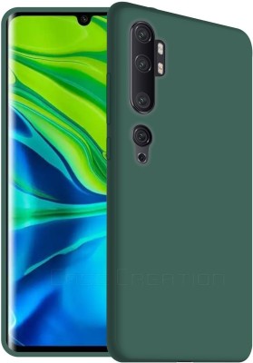 CASE CREATION Back Cover for Xiaomi Redmi Note 10 Pro 2020 Liquid Silicon OG Premium Case Cover(Green, Shock Proof, Silicon, Pack of: 1)