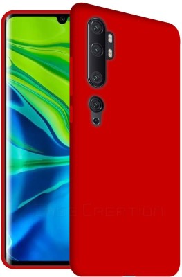 CASE CREATION Back Cover for Xiaomi Redmi Note 10 Pro 2020 Liquid Silicon OG Premium Case Cover(Red, Shock Proof, Silicon, Pack of: 1)