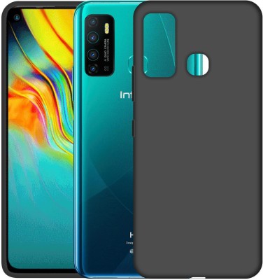 CASE CREATION Back Cover for New Infinix Hot 9 (2020) Luxurious OG Series Slim Silicone Case(Black, Grip Case, Pack of: 1)