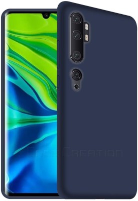CASE CREATION Back Cover for Xiaomi Redmi Note 10 Pro 2020 Liquid Silicon OG Premium Case Cover(Blue, Shock Proof, Silicon, Pack of: 1)