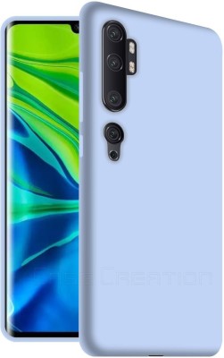 CASE CREATION Back Cover for Xiaomi Redmi Note 10 Pro 2020 Liquid Silicon OG Premium Case Cover(Purple, Shock Proof, Silicon, Pack of: 1)