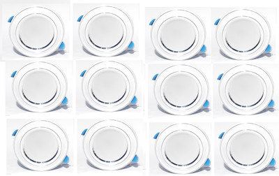AMYSTY 9 Watt White Colour Ceiling Light Downlight Recessed light Recessed Ceiling Light Ceiling Lamp(White)