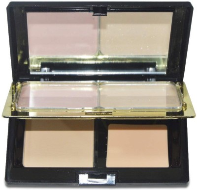 Emijun MATTE FINISH 3 IN 1 OIL CONTROL LONG LASTING COMPACT Compact(BEIGE, 19.6 g)