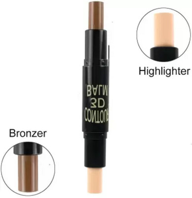 tanvi27 MATTE CREAMY FINISH CONTOUR 3D BALM HIGHLIGHT & CONTOUR STICK CONCEALER FOR ALL SKIN TYPE Concealer(BEIGE, 6.2 g)