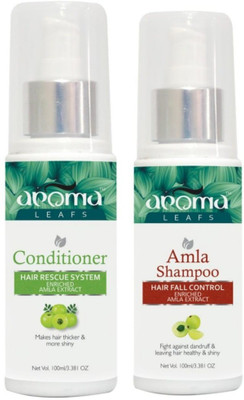 Aroma leafs AMLA SHAMPOO 100 ML WITH CONDITINOR 100 ML(2 Items in the set)