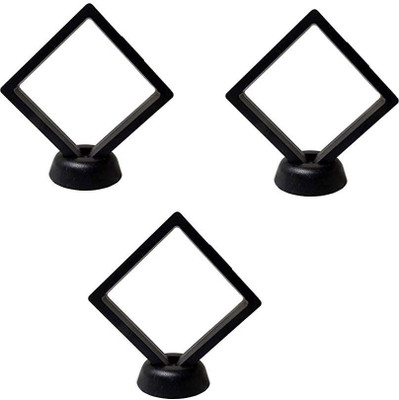 Sahiba Gems Plastic Utility Container  - 300 ml(Pack of 3, Black)