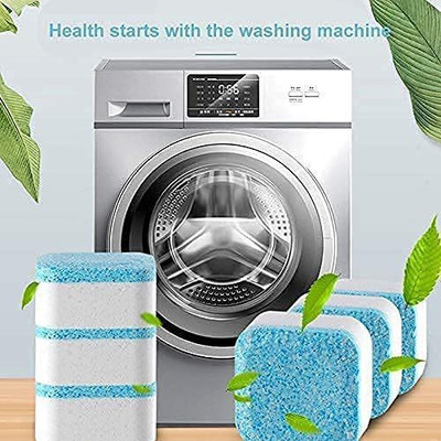 HOPZ Washing Machine Cleaner Deep Cleaning Tablets Drum And Laundry Dishwashing Detergent For Both Front And Top Load For Rs. 99 @ 83% off